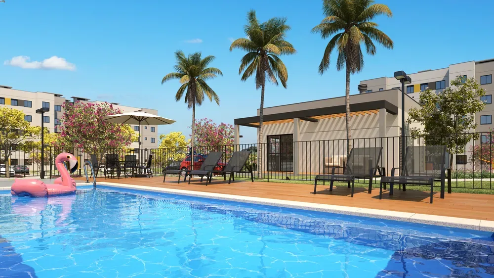 Porto Garten · piscinas adulto e infantil